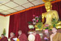 The Abbot of the Mahabodhi Daiyun temple says thank you to all faithful participants.
